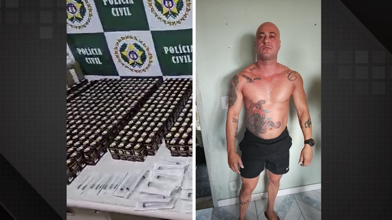 Polícia Civil prende fabricante de anabolizantes clandestinos na Zona Norte