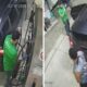 Câmeras de segurança flagram assalto em posto de gasolina na Baixada