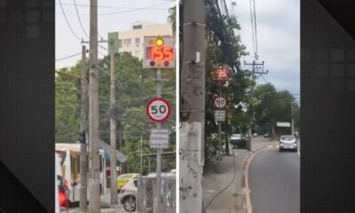 Radar em Olaria registra 155 km/h em via congestionada