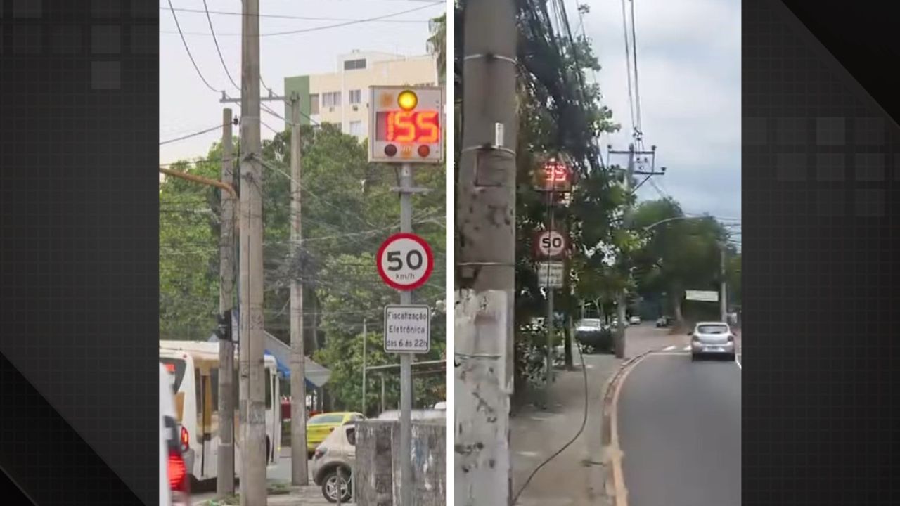 Radar em Olaria registra 155 km/h em via congestionada