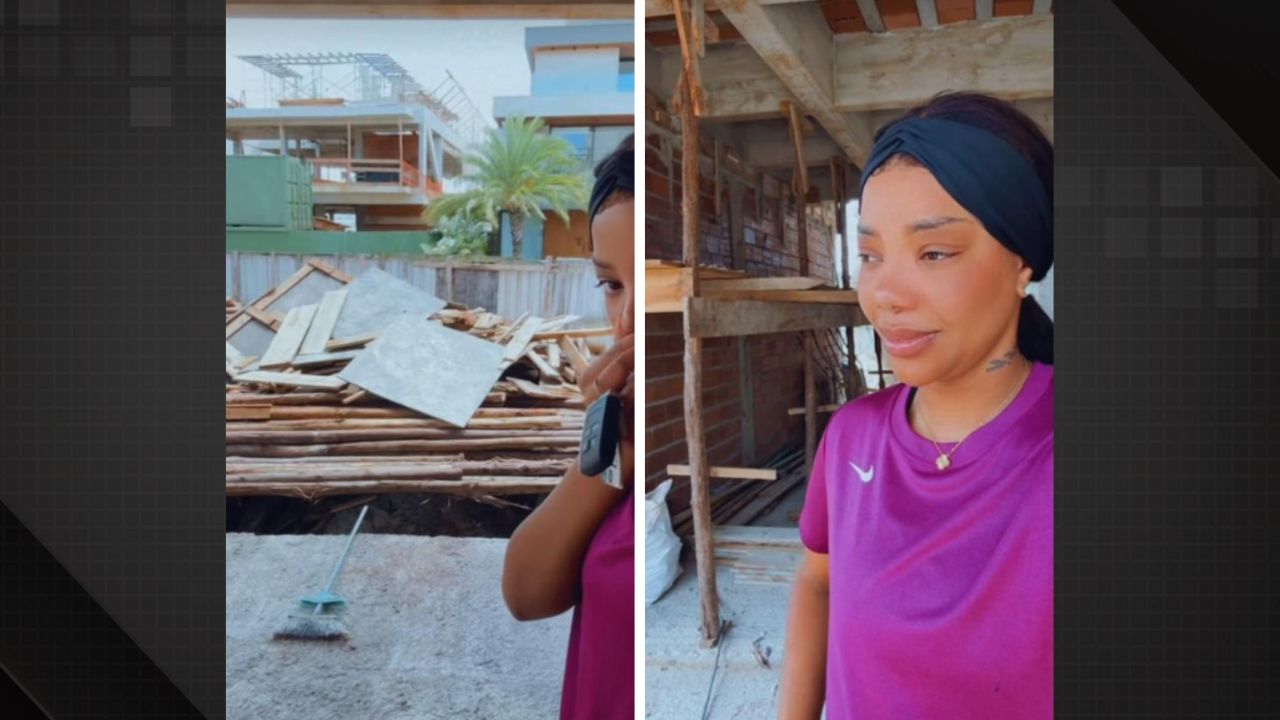 Ludmilla mostra construção de 'palácio' em condomínio no Rio