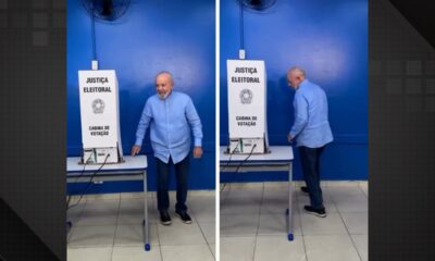 Lula enfatiza importância da democracia após votar em SP