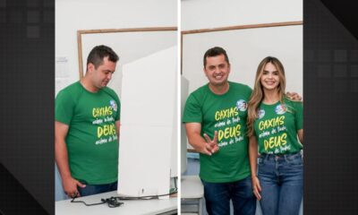 O candidato a prefeito de Duque de Caxias, Netinho Reis (MDB)