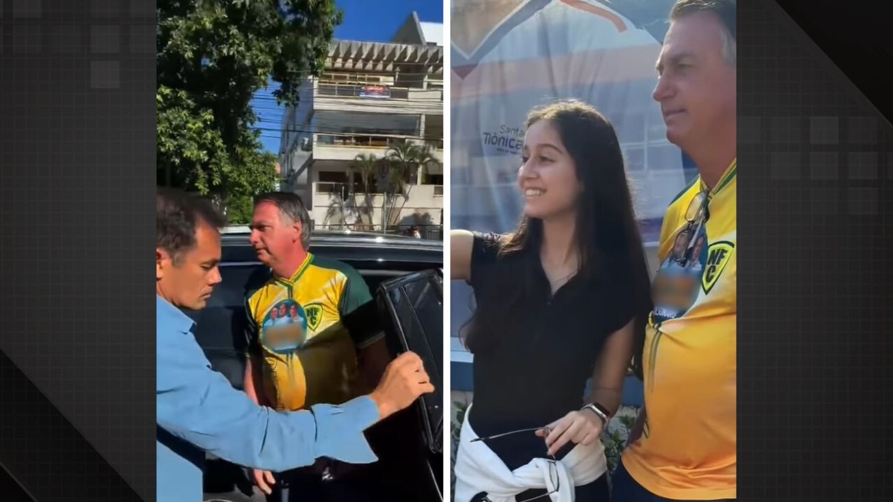 Bolsonaro vota na Zona Oeste do Rio