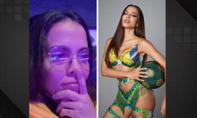 Anitta compartilha reação ao descobrir chegada de furacão nos EUA