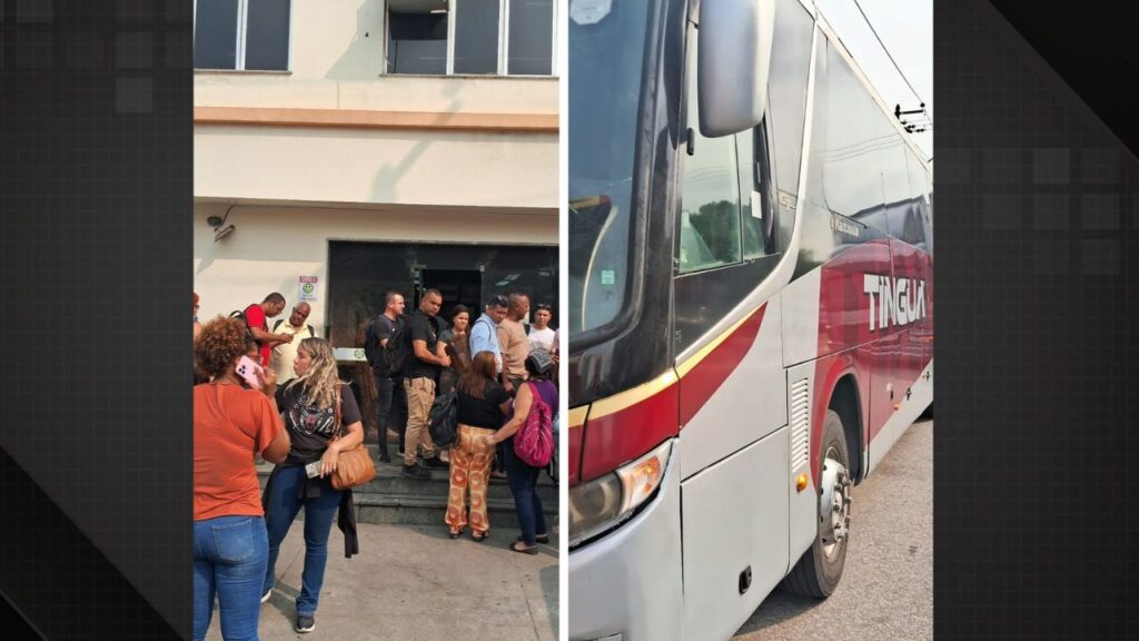 Passageiros de ônibus são agredidos em assalto na Avenida Brasil.