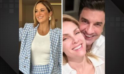 Ana Hickmann, Edu Guedes e Ticiane Pinheiro.