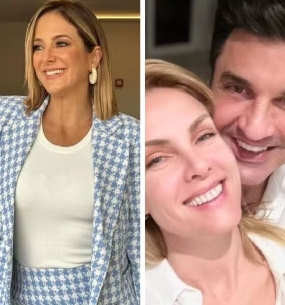 Ana Hickmann, Edu Guedes e Ticiane Pinheiro.