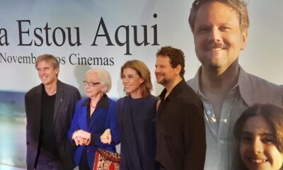 Elenco de "Ainda Estou aqui" no tapete vermelho do Festival do Rio