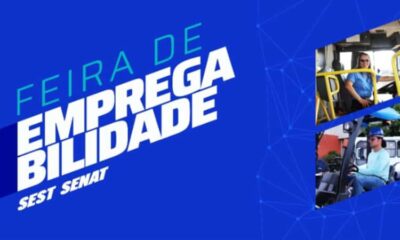 Feira de empregabilidade Sest Senat.