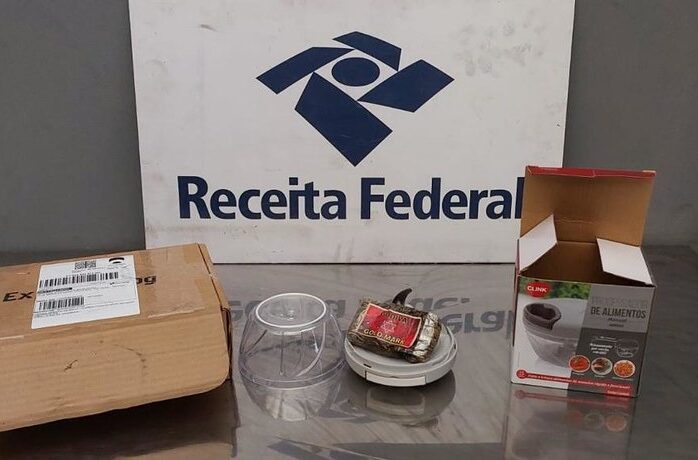 Receita Federal apreende Haxixe escondido em encomenda no Galeão