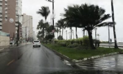 Previsão do tempo para Praia Grande: Chuva irregular e temperaturas agradáveis