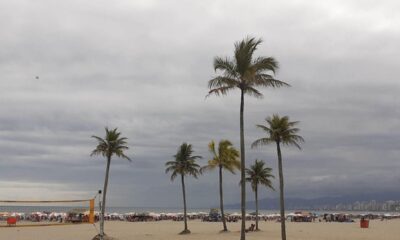 Previsão: Chuva Irregular e mudanças de tempo para essa terça na Praia Grande