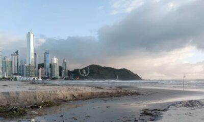 Alerta de chuvas em Balneário Camboriú: Defesa civil em nível vermelho