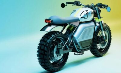 Novidade: Renault apresenta sua primeira moto Scrambler elétrica