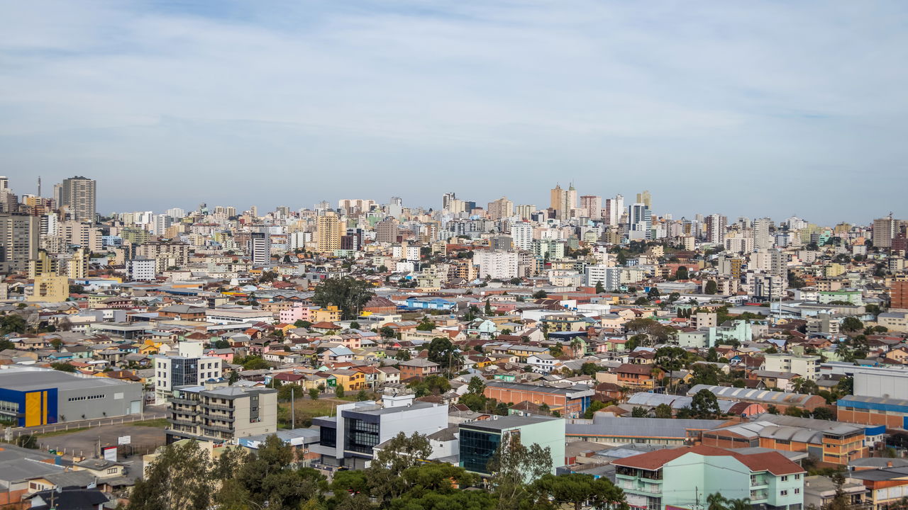 Temperaturas amenas e céu azul: Perfeito para um dia tranquilo em Caxias do Sul