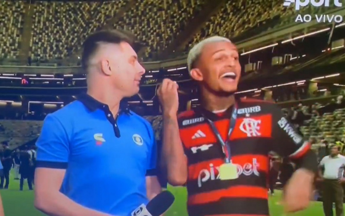 Wesley reage à saída do Gabigol