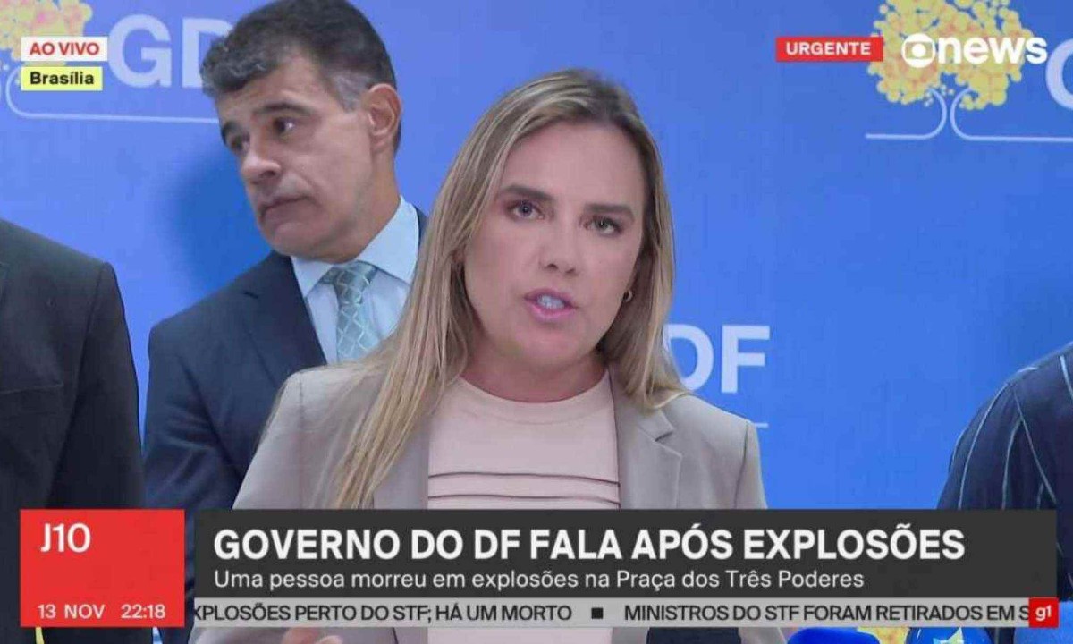 Governadora do Distrito Federal Celina Leão afirmou que, apesar de aguardar a investigação, espera que o homem seja um 'lobo solitário'