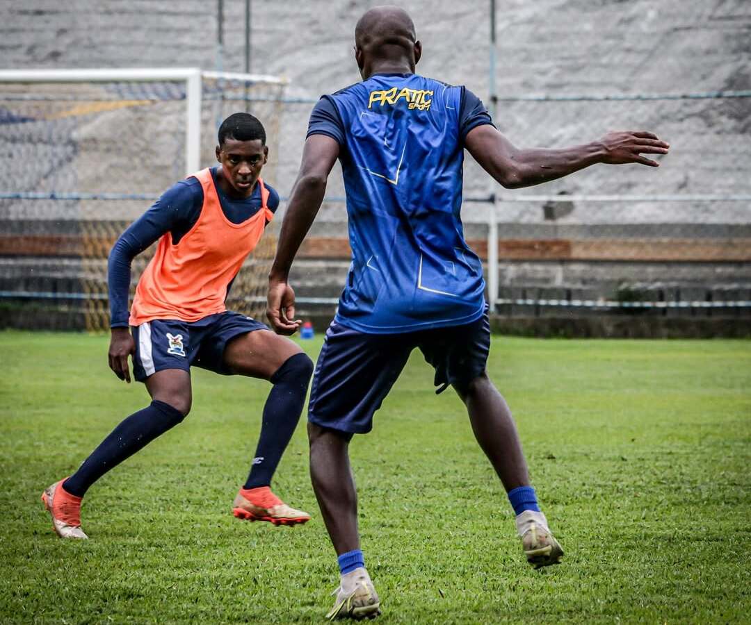 Treino do Sampaio Corrêa (Foto: Jhonatan Jeferson/Sampaio Corrêa FE)