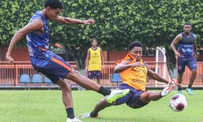 Treino do Nova Iguaçu em 2023 (Foto: Vitor Melo/Nova Iguaçu FC)