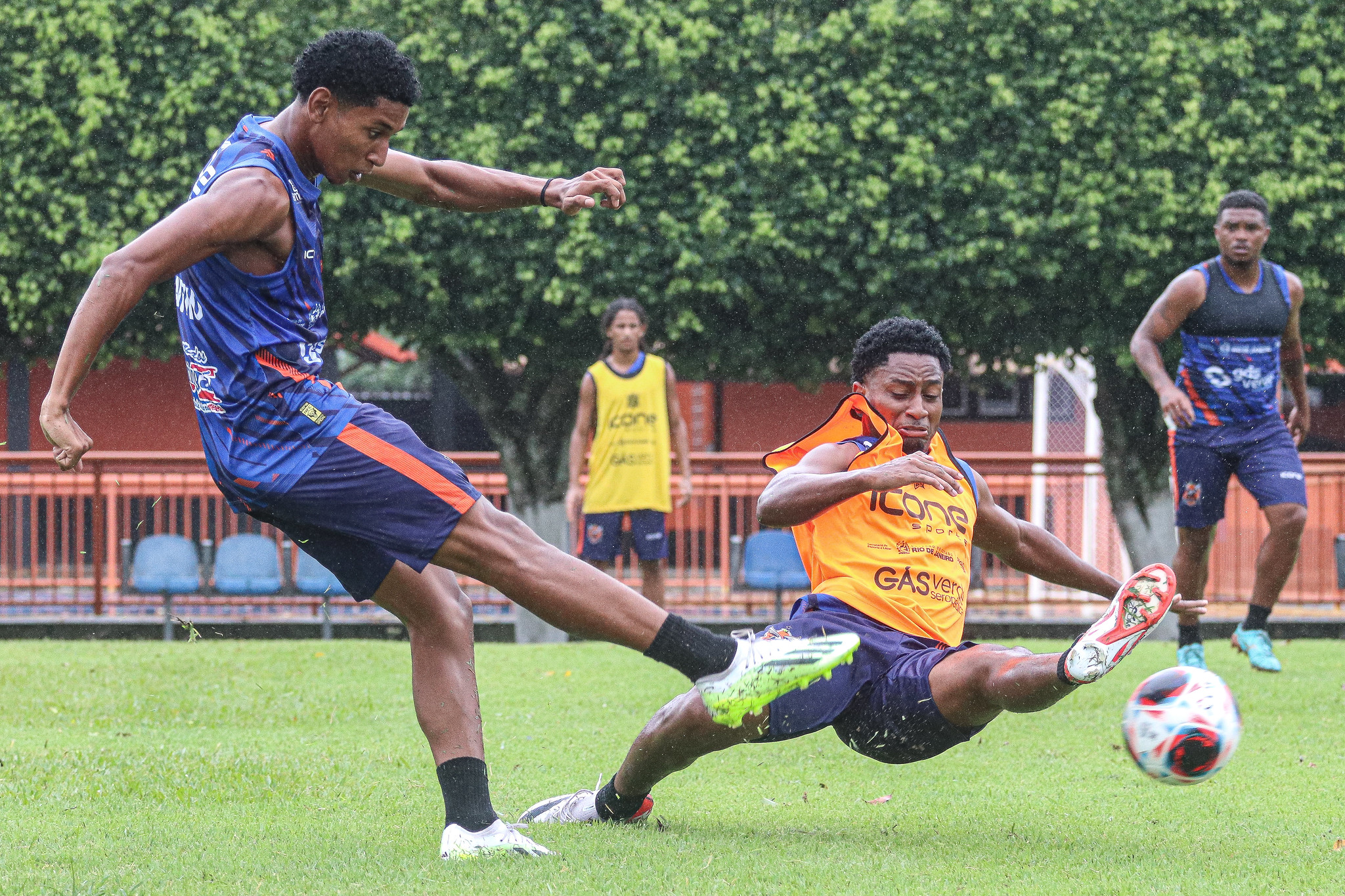 Treino do Nova Iguaçu em 2023 (Foto: Vitor Melo/Nova Iguaçu FC)