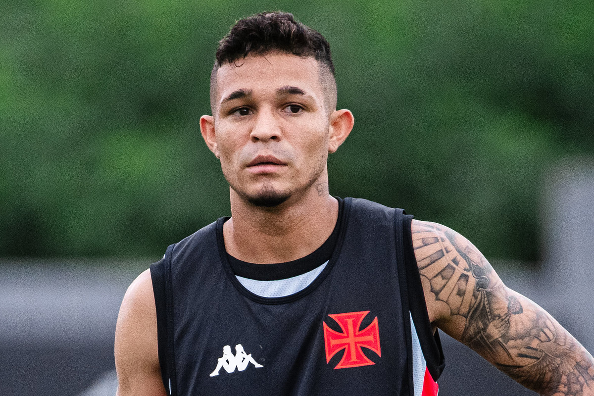 Adson. Treino do Vasco (Foto: Leandro Amorim/Vasco)