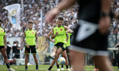 João Victor. Treino do Vasco (Foto: Dikran Sahagian/Vasco)