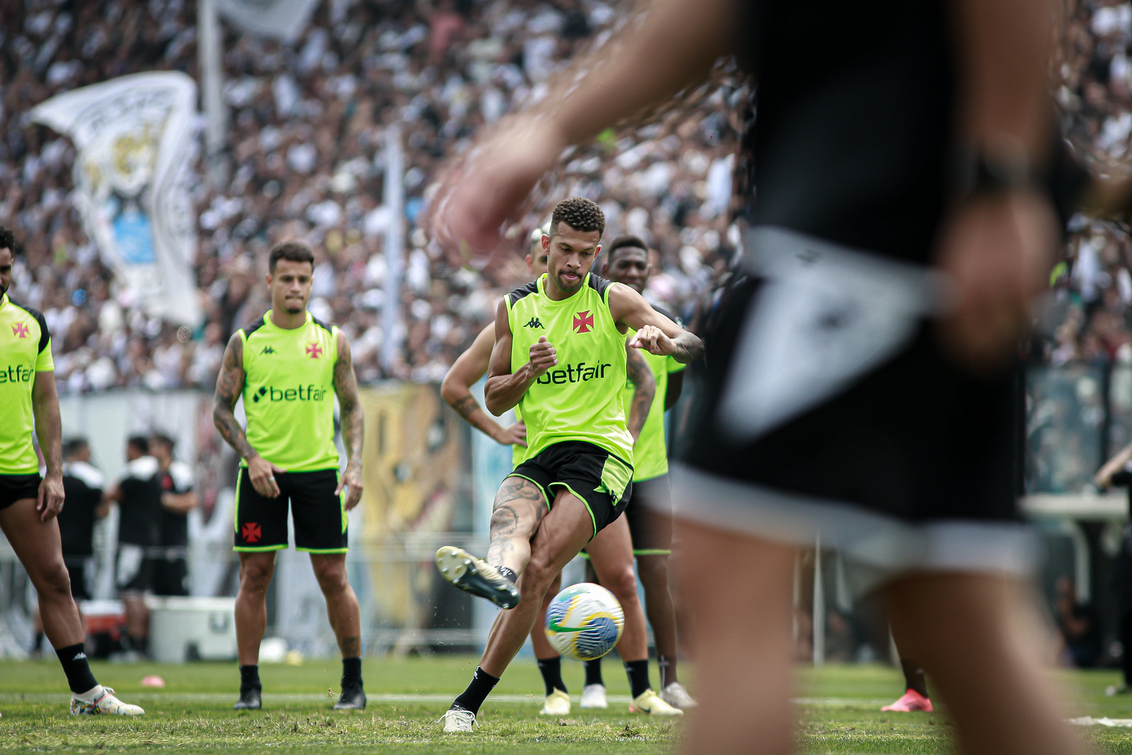 João Victor. Treino do Vasco (Foto: Dikran Sahagian/Vasco)