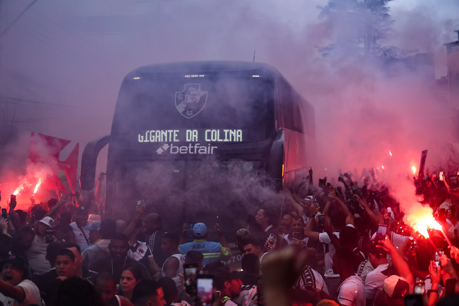 Torcida do Vasco em São Januário (Foto: Dikran Sahagian/Vasco)