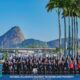 Chefes de Estado se reúnem para foto oficial após reunião do G20.