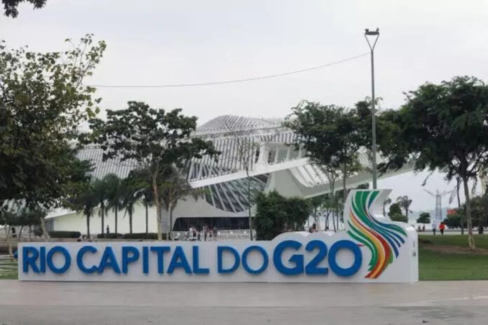 Cúpula do G20 acontece no Rio de Janeiro.