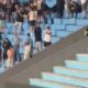 Botafoguenses fazem gestos à torcida do Peñarol