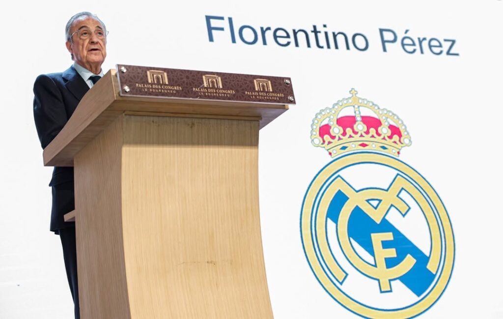 Florentino Pérez é reeleito presidente do Real Madrid