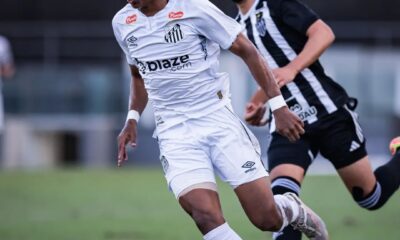 Gigantes europeus demonstram interesse em Souza, lateral do Santos