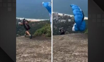 Polícia Civil investiga morte de homem que caiu de parapente na Pedra Bonita