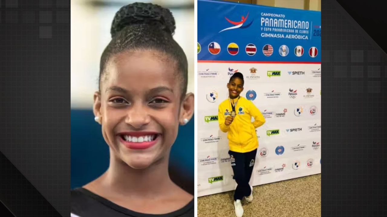 Jovem ginasta brasileira conquista ouro no Pan-Americano após vaquinha