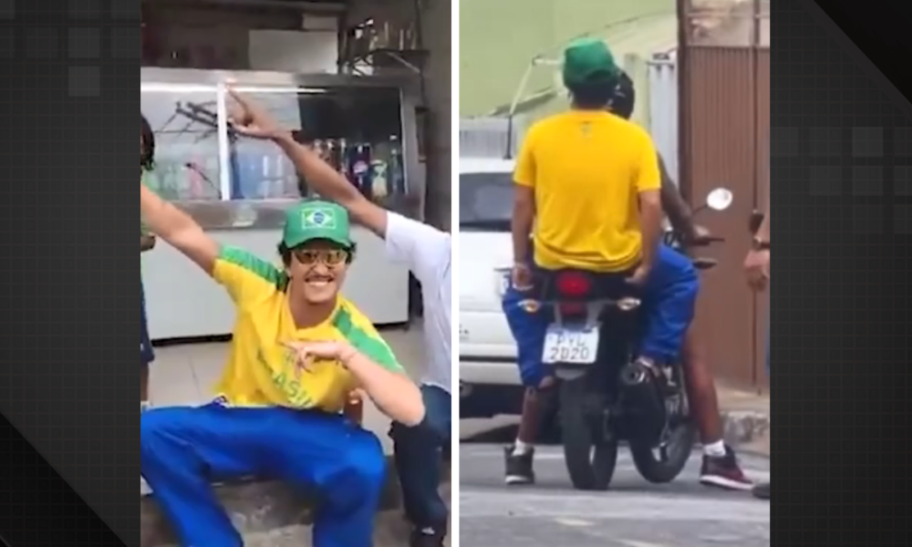 Bruno Mars poses with fans, drinks brass and rides a motorbike in Belo Horizonte; watch