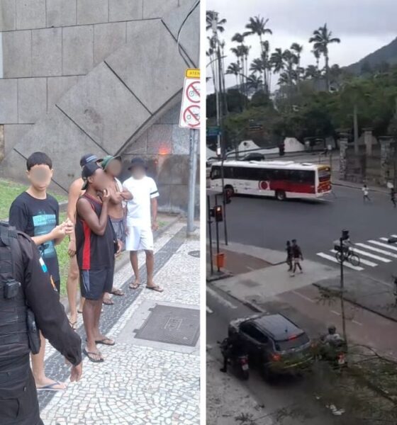 Arrastão de adolescentes causa pânico e correria em Botafogo