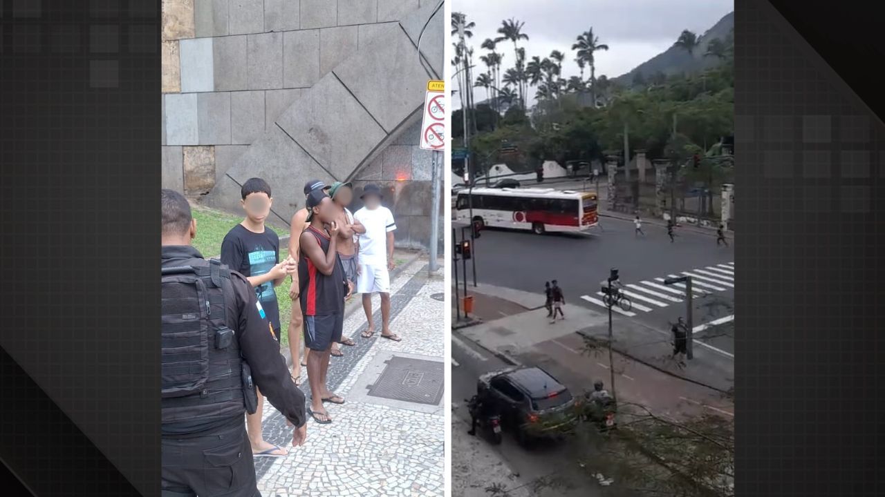 Arrastão de adolescentes causa pânico e correria em Botafogo