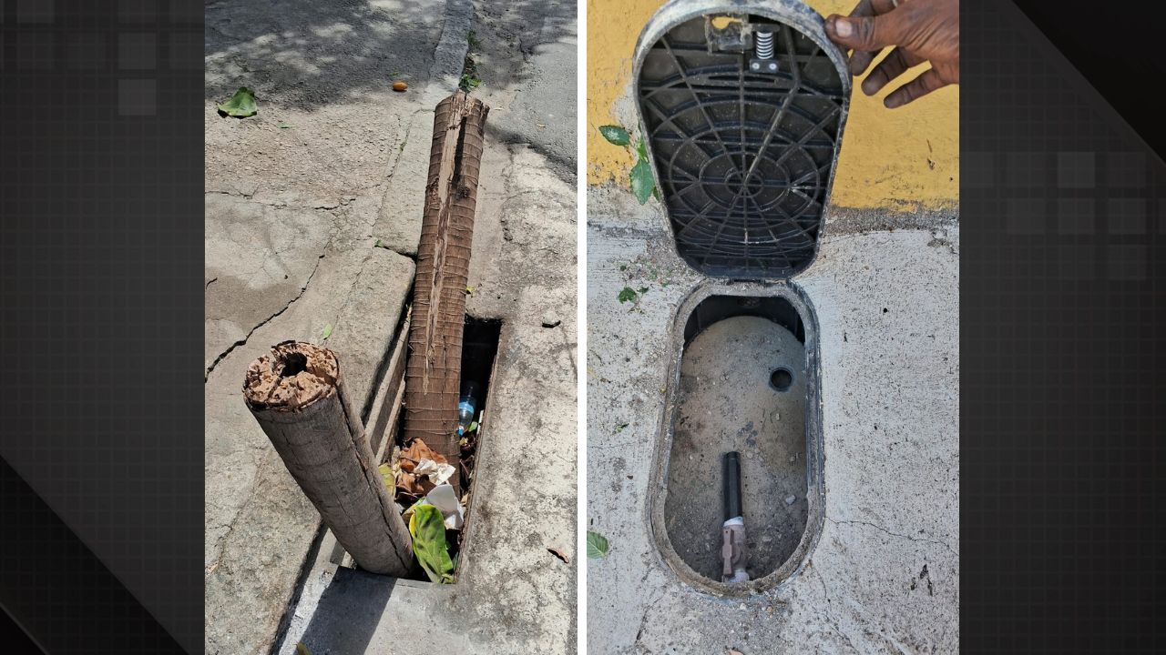 Moradores da Taquara sofrem com roubos de tampas de bueiros e relógios da light