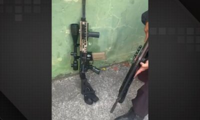 Polícia Militar apreende fuzil e prende criminoso na Pavuna