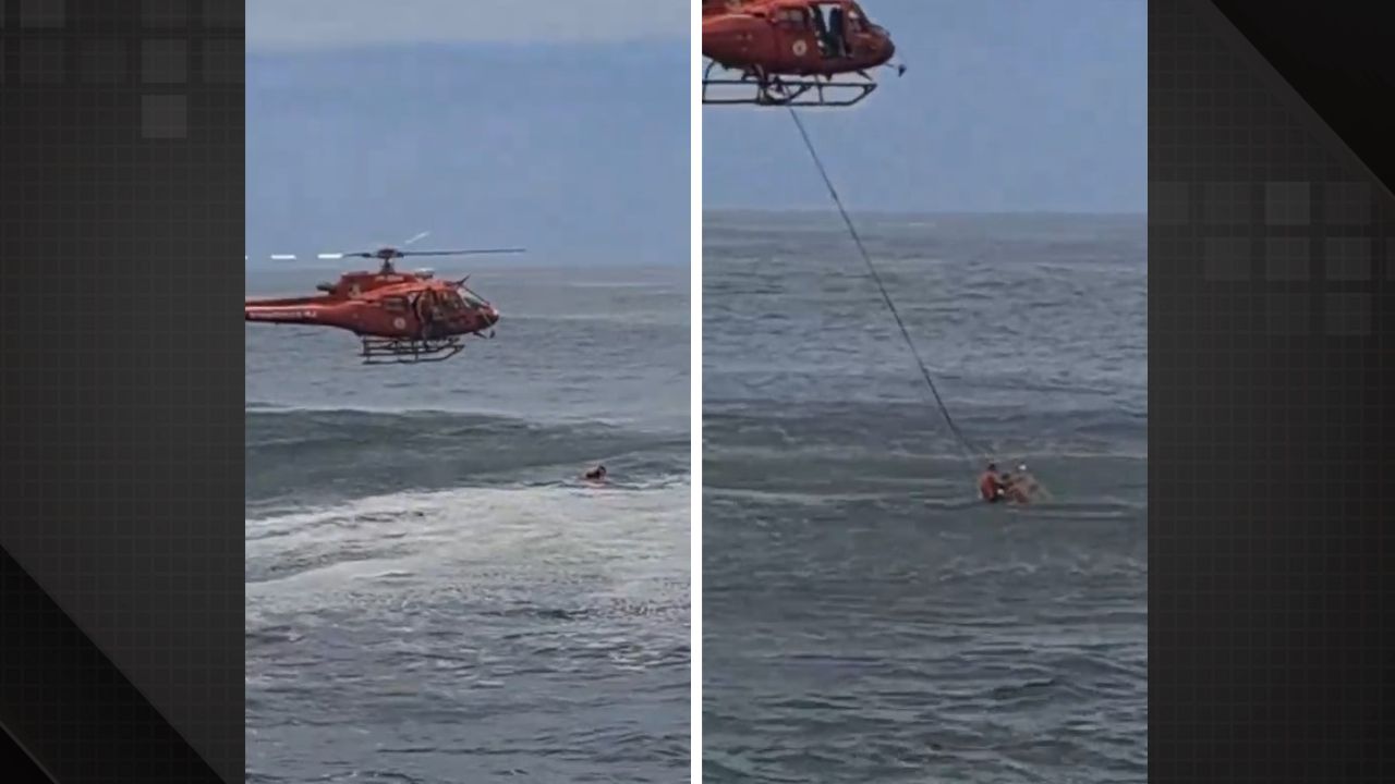 Pescador morre e outro fica hospitalizado após afogamento em Maricá