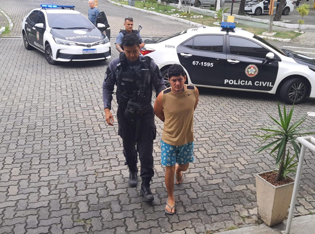 Polícia prende miliciano em Vargem Grande, na Zona Oeste do Rio. 