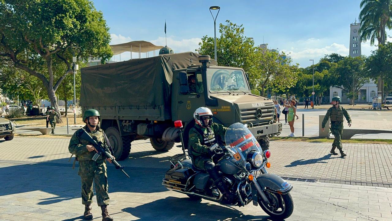 Marinha do Brasil reforça ações de segurança de áreas marítimas durante o G20