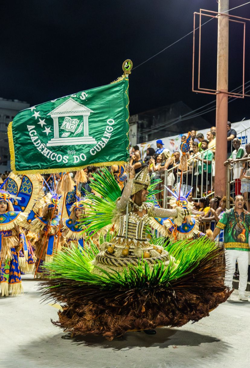 O Acadêmicos do Cubango eternizou a história do carnaval de Niterói