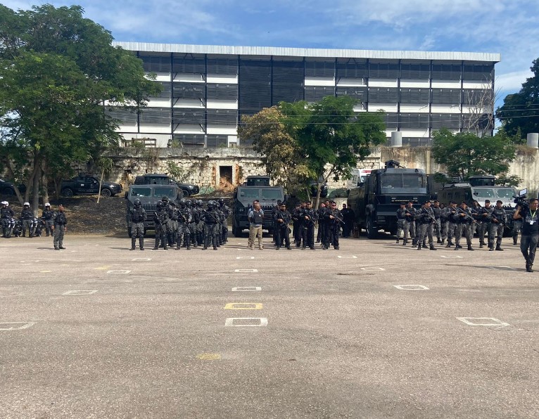 G20: Polícia Militar realiza exercício tático especializado no COE. 