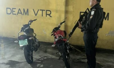 PM prende suspeitos com motocicletas irregulares em 'rolezinho' na Baixada