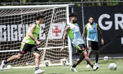 Paulinho. Treino do Vasco (Foto: Divulgação/Vasco)