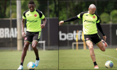 Léo Pelé e Maicon (Foto: Arte Tupi)