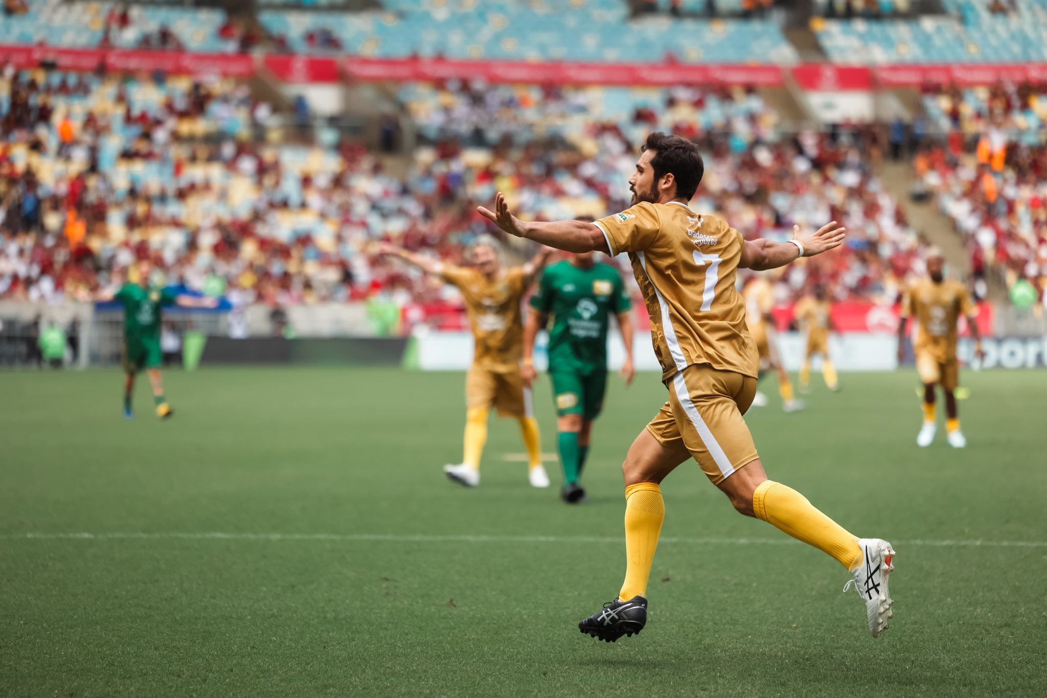 Nicolas Prattes no Jogo das Estrelas (Foto: Luiz França/Maracanã)